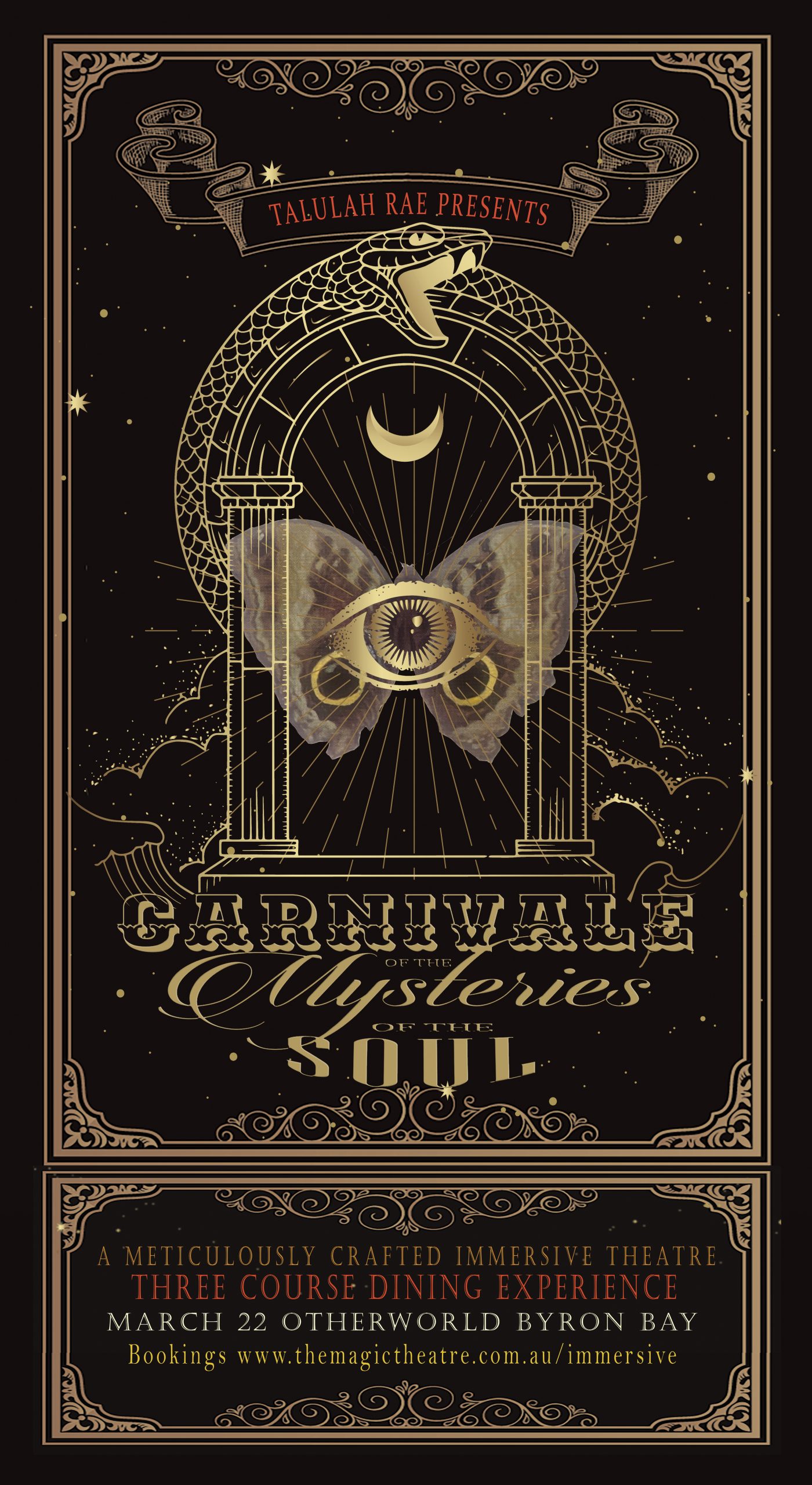 Carnivale of the mysteries of the soul magician poster copy